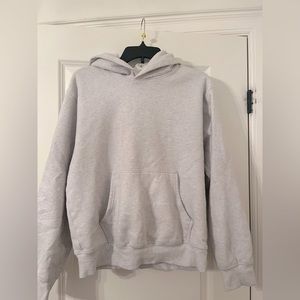 Aritzia hoodie light grey